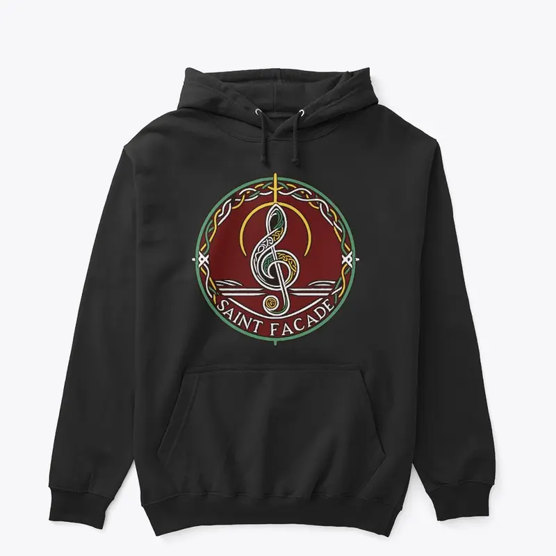 Saint Facade Coloured logo hoodie